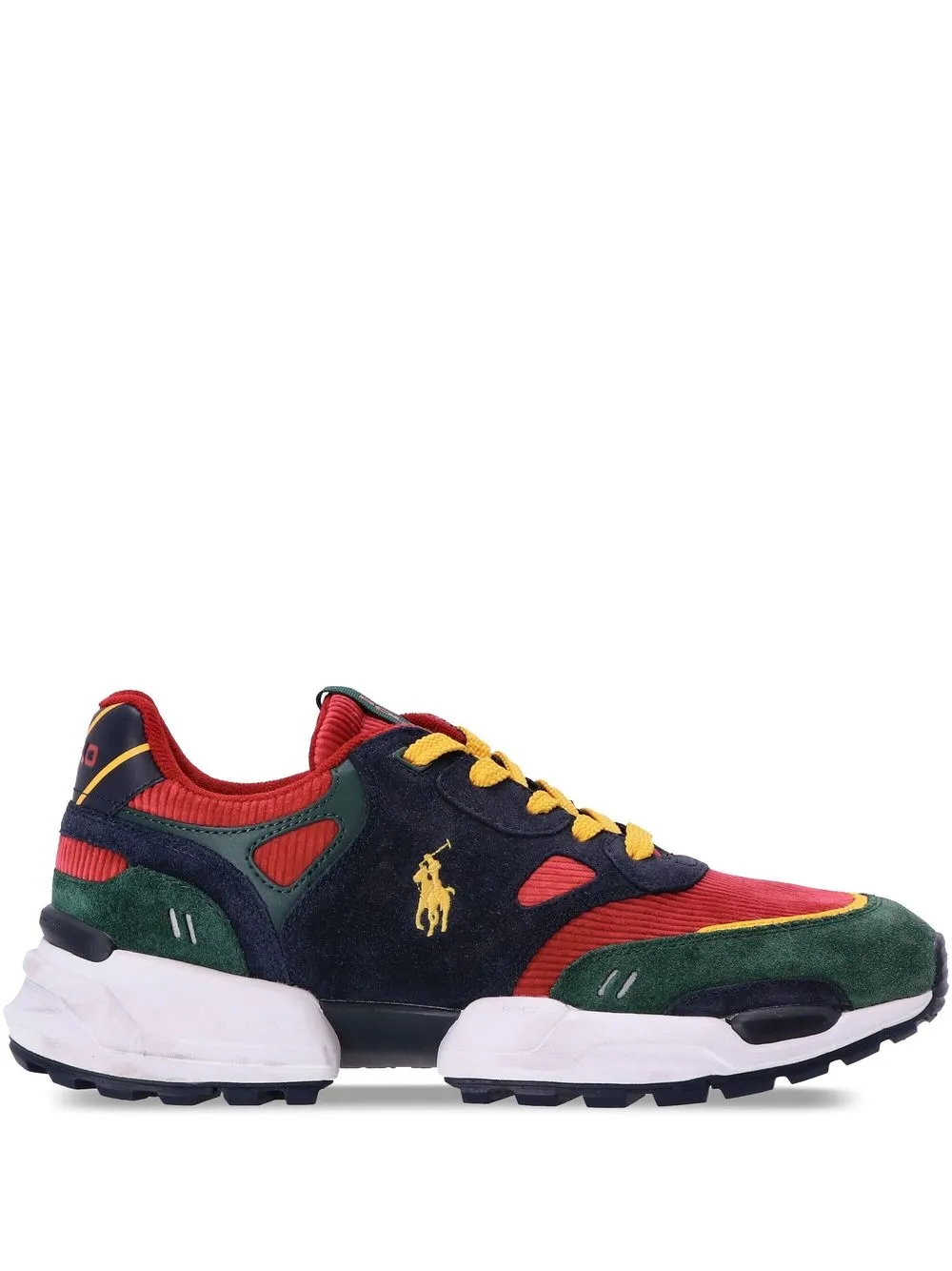 

Polo Ralph Lauren corduroy low-top jogging sneakers - Red