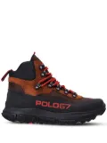 Polo Ralph Lauren lace-up sneaker boots - Brown