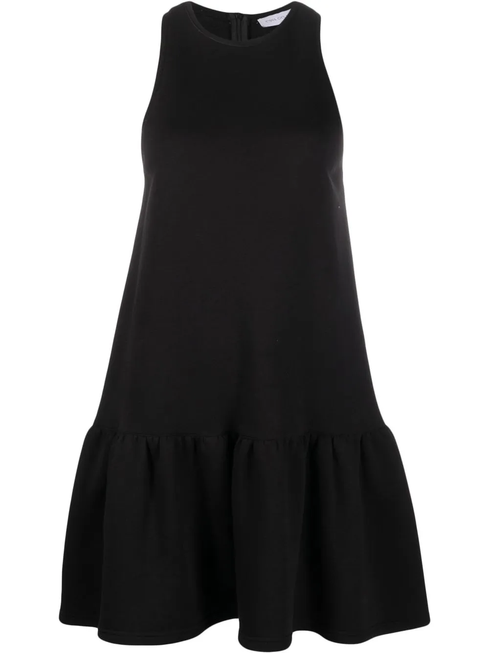 

Ioana Ciolacu sleeveless peplum mini dress - Black