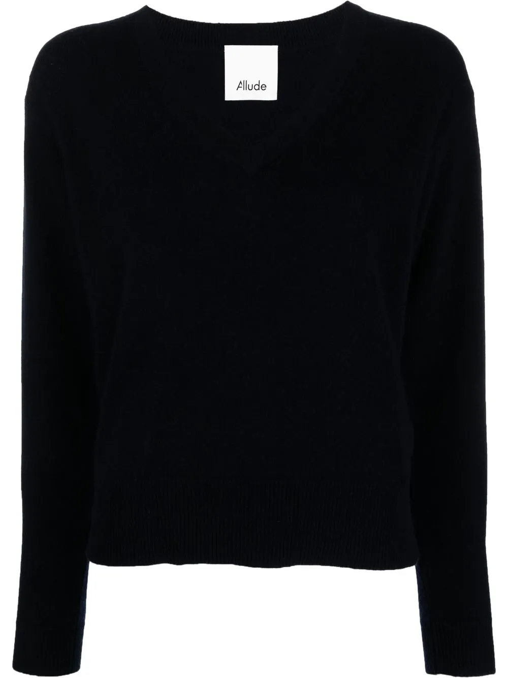 

Allude V-neck cashmere jumper - Blue