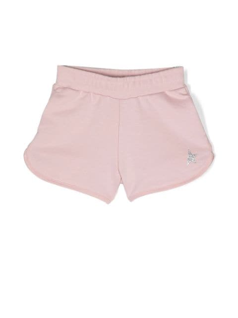 Golden Goose Kids star-print detail shorts