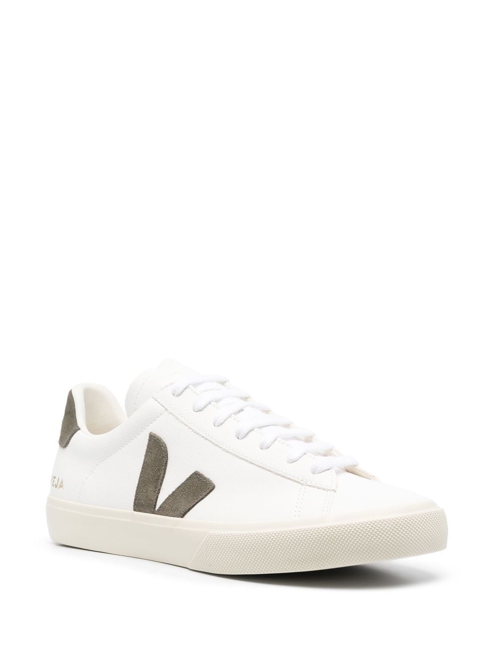 Veja 'campo' V Logo Chromefree Leather Low Top Lace Up Sneakers In ...