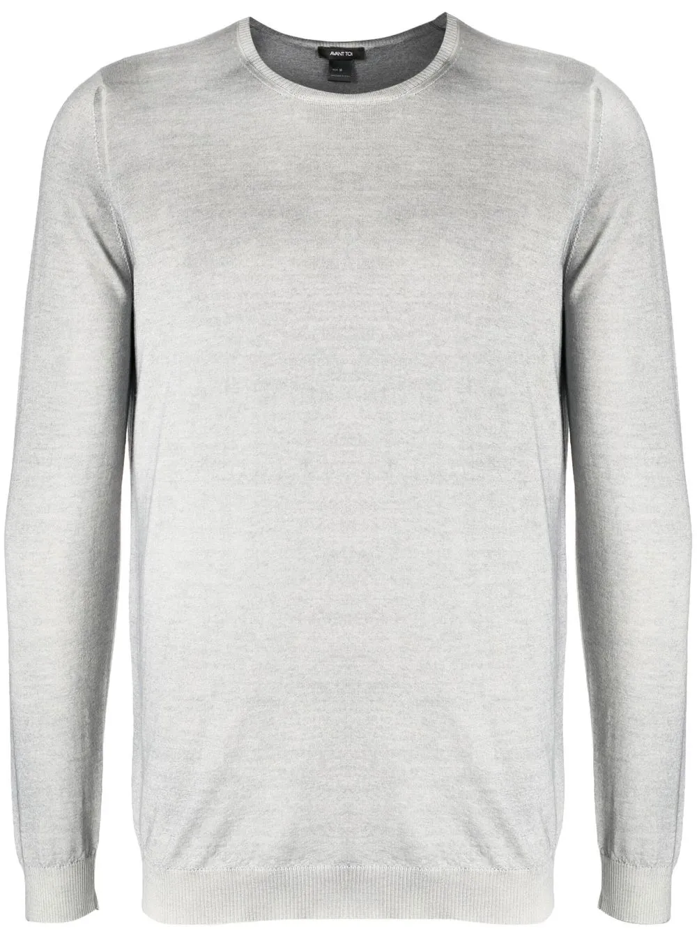 

Avant Toi crew-neck cashmere-silk jumper - Grey