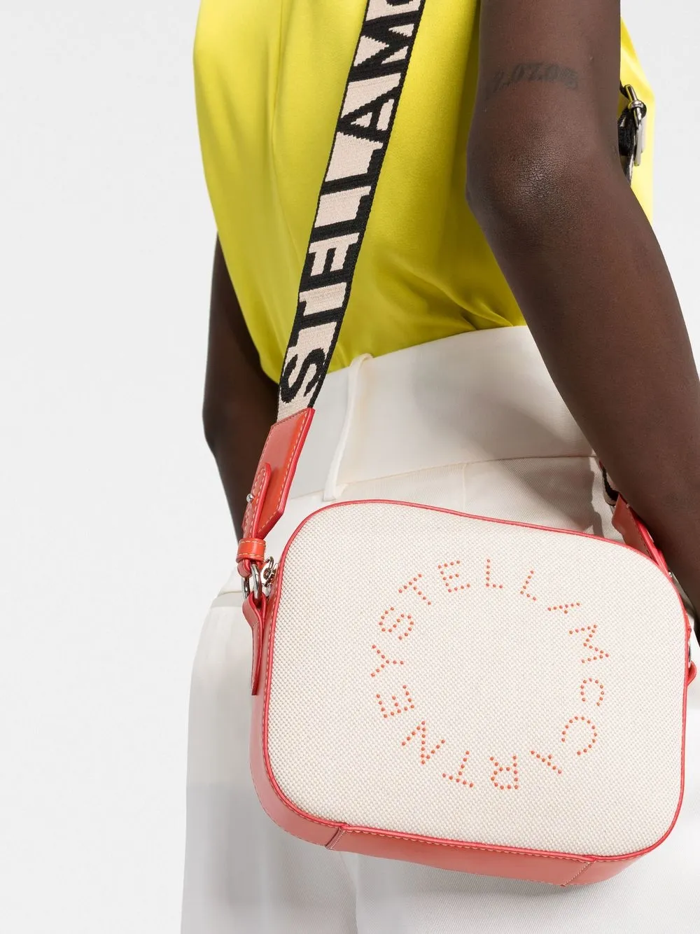 Cheap Stella McCartney mini Stella Logo crossbody bag WOMEN