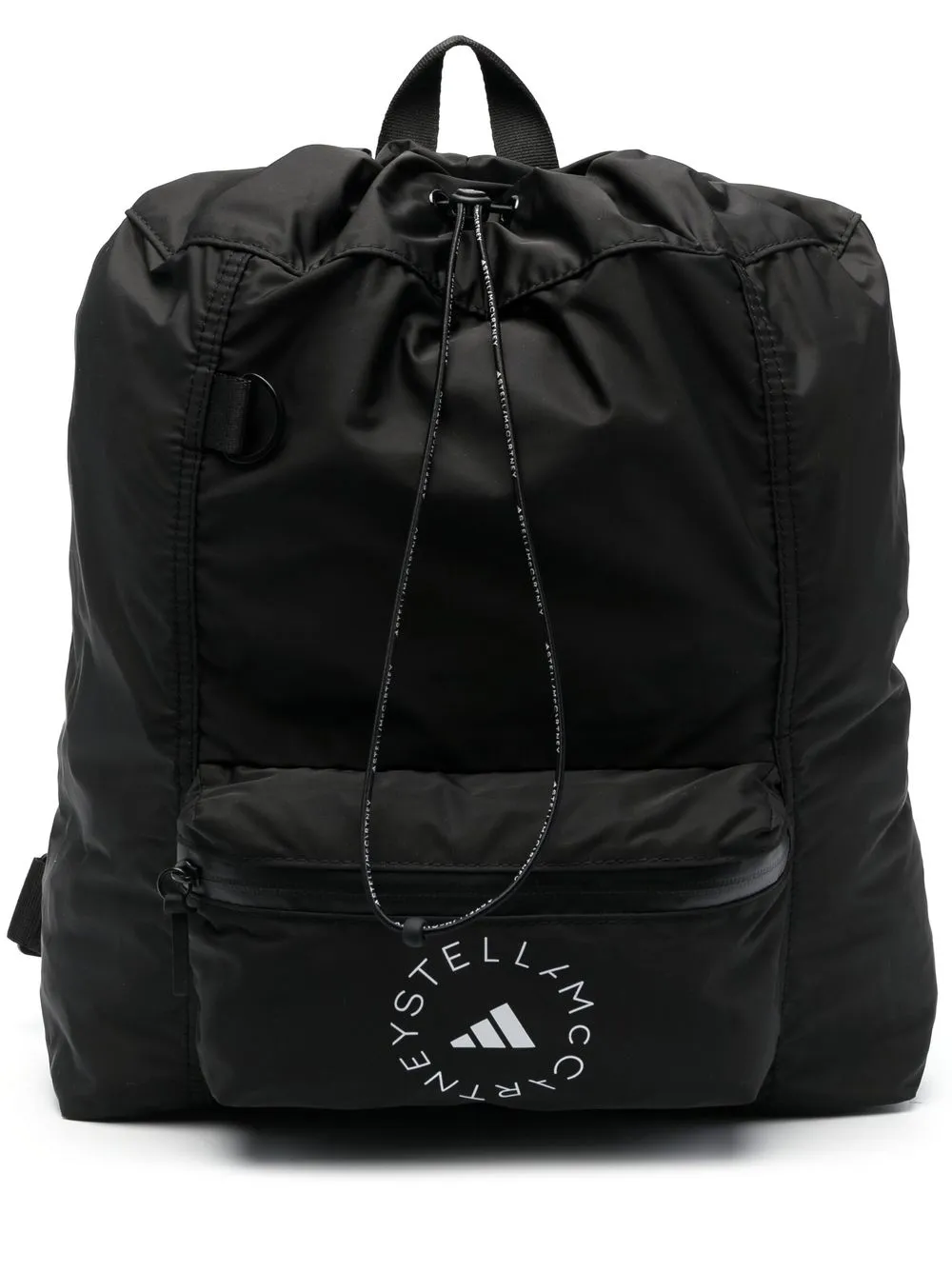 

adidas by Stella McCartney logo-print backpack - Black