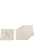 Once Milano set of five cocktail napkins - Neutrals