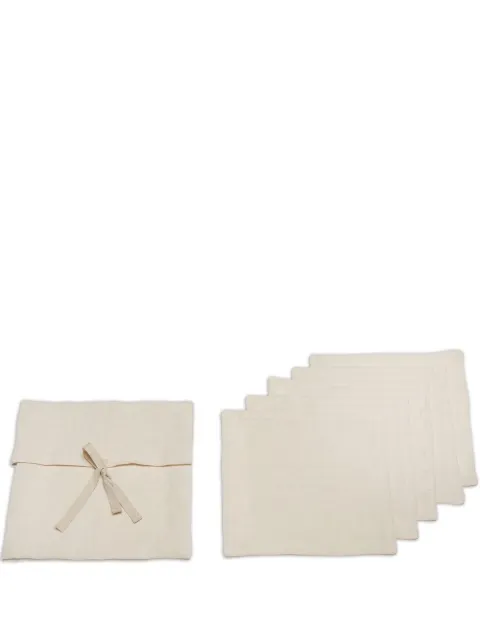 Once Milano set of five cocktail napkins