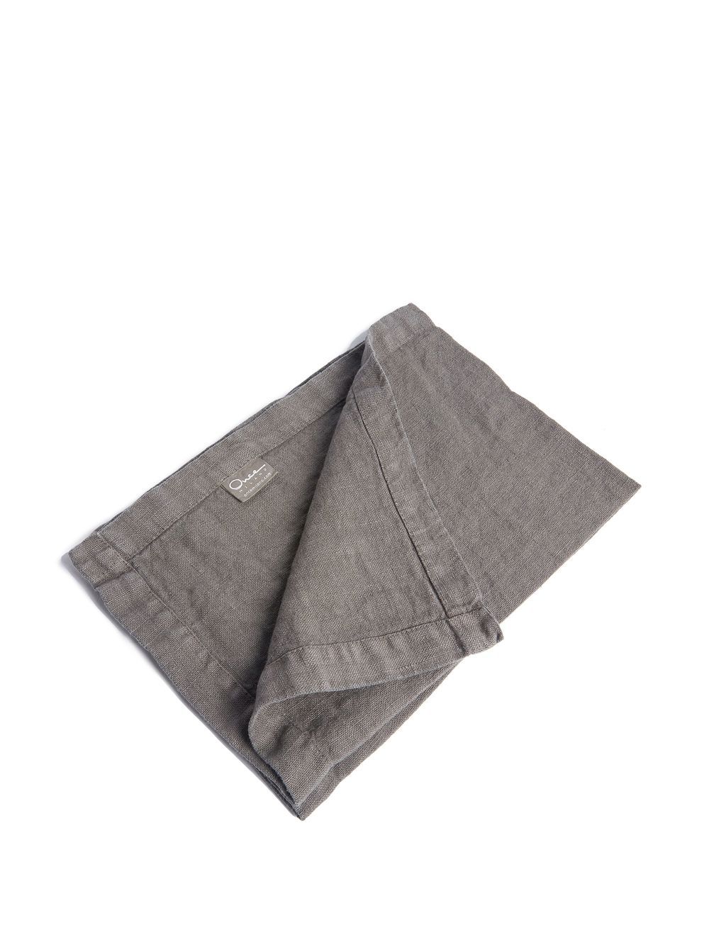 Shop Once Milano Set Of Two Linen Placemats In Grau