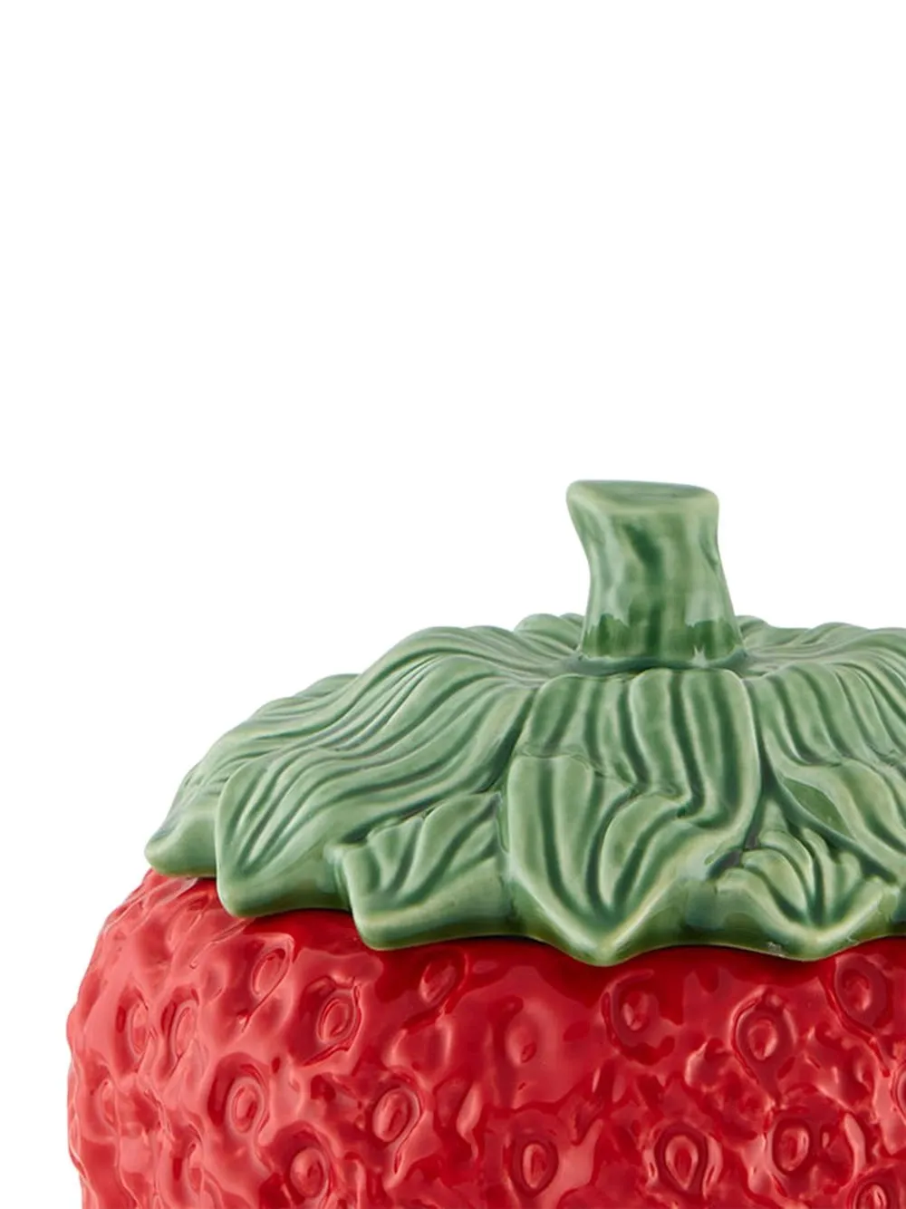 Bordallo Pinheiro Geglazuurde doos - Rood