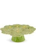 Bordallo Pinheiro Maria Flor cake stand - Green