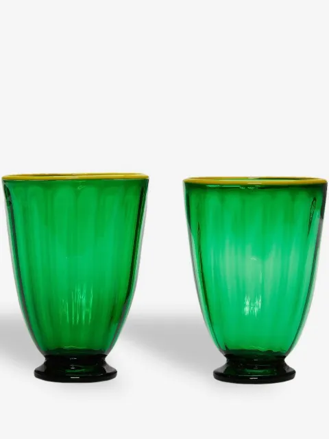 La DoubleJ Rainbow glasses (set of 2)