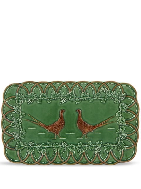 Bordallo Pinheiro Bosque pheasant tray