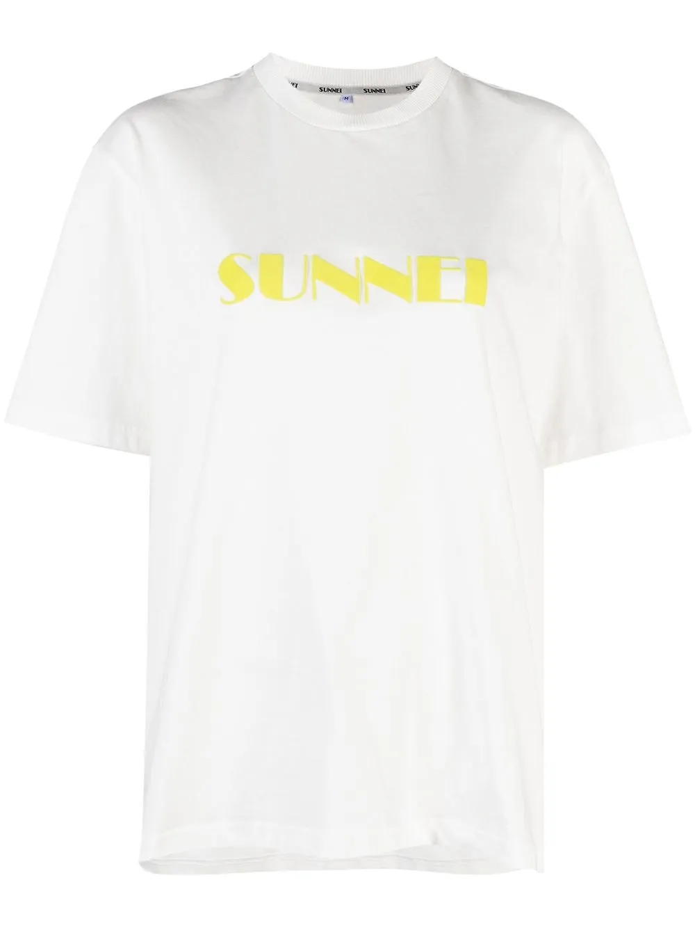 

Sunnei logo-print cotton T-shirt - White