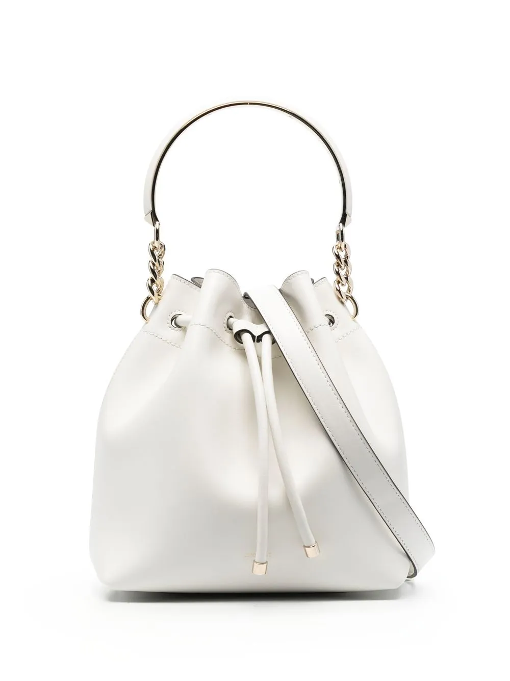 

Jimmy Choo Bon Bon bucket bag - White