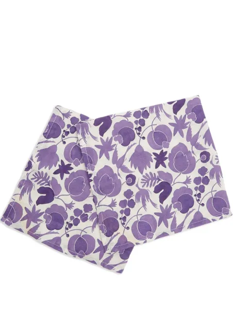 La DoubleJ Wildbird Viola set of two napkins