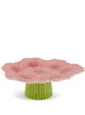 Bordallo Pinheiro Maria Flor cake stand - Pink