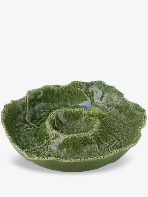 Bordallo Pinheiro Cinerária glazed appetizer plate 