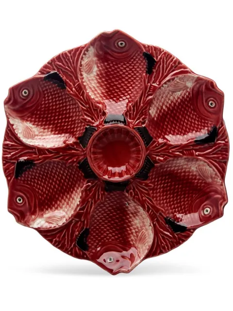 Bordallo Pinheiro Peixes glazed plate