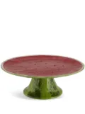 Bordallo Pinheiro Melancia cake stand - Green