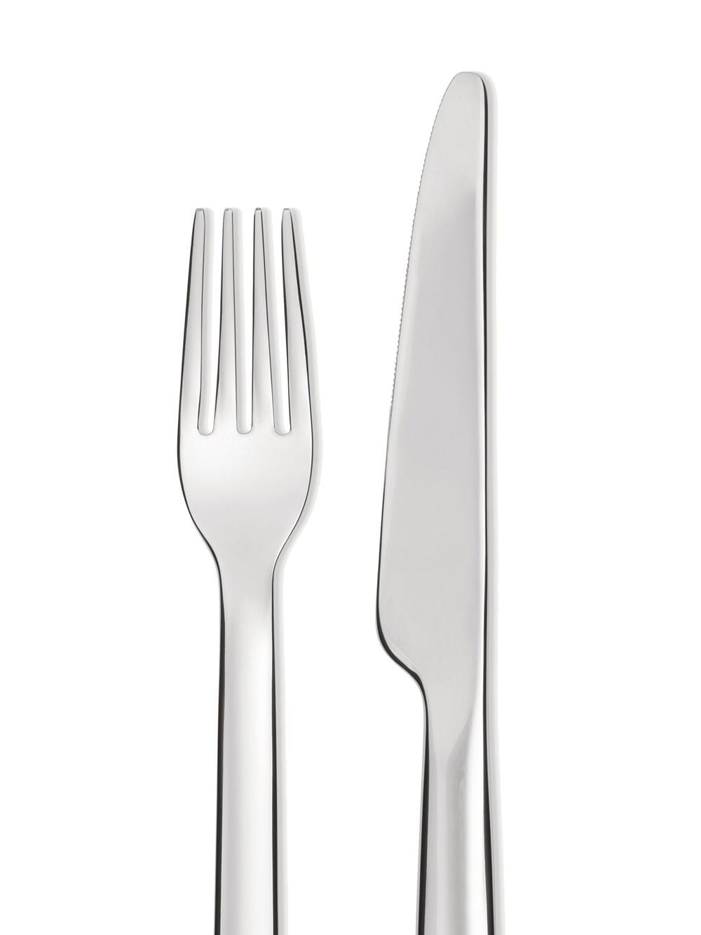 Shop Alessi Ovale 24-piece Cutlery Set In Silber