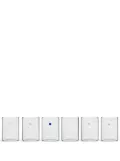 Ichendorf Milano Soleils dotted tumblers (set of 6) - White