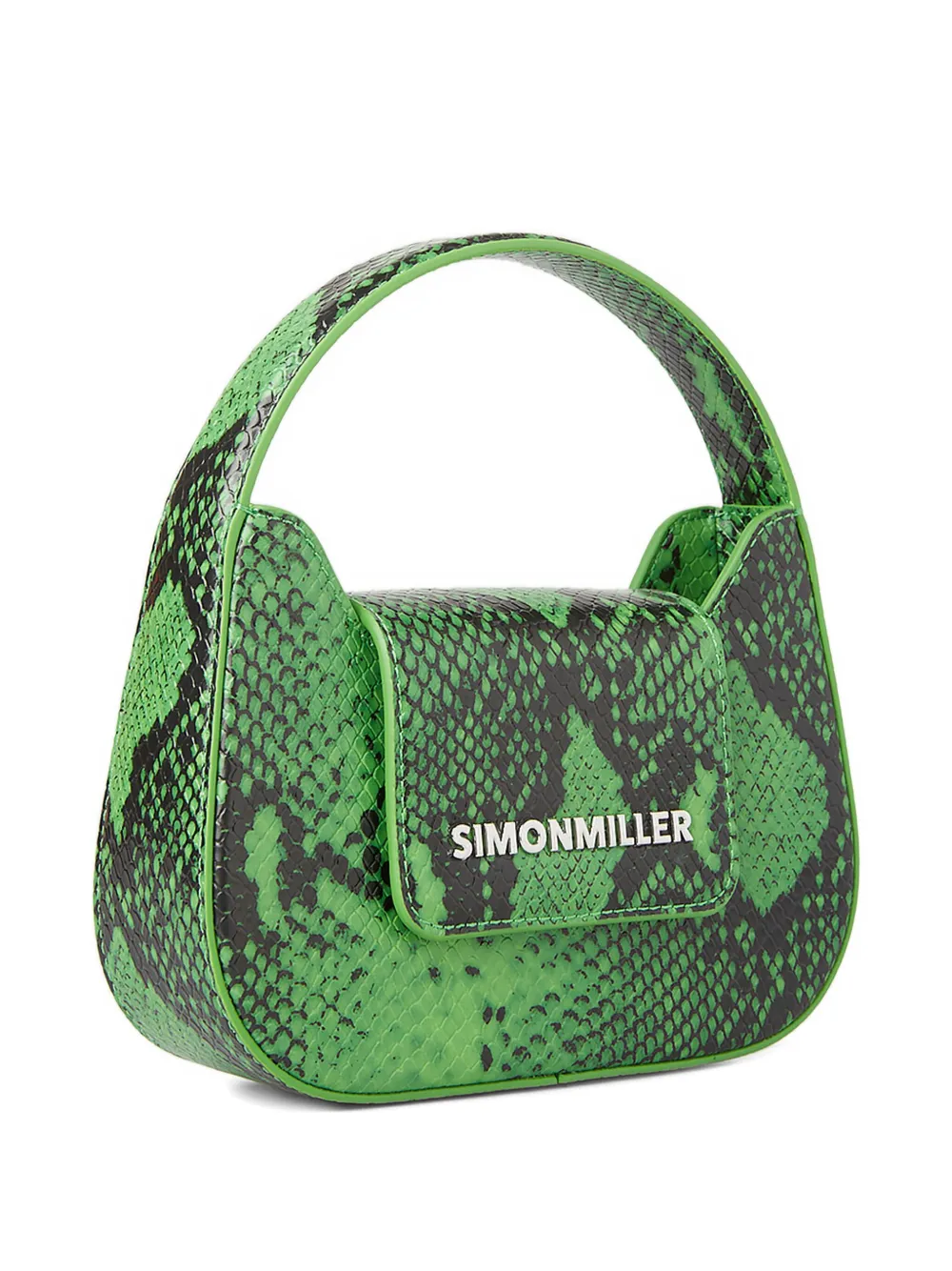 Simon Miller Leren shopper Groen