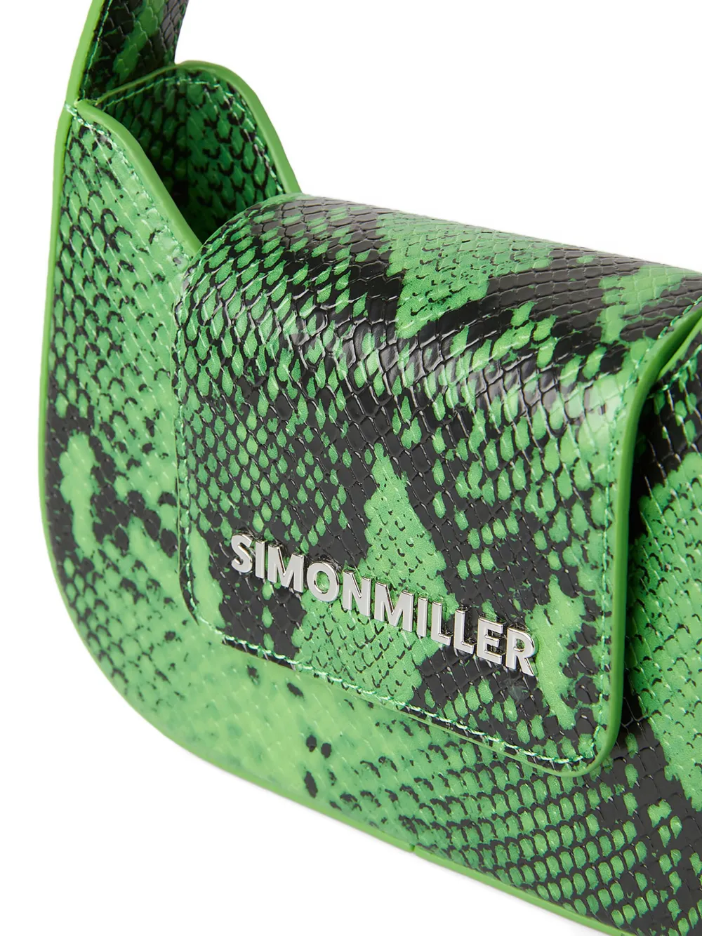 Simon Miller Leren shopper Groen