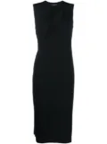 Versace cut-out sleeveless midi dress - Black