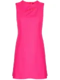 Versace slashed sleeveless minidress - Pink