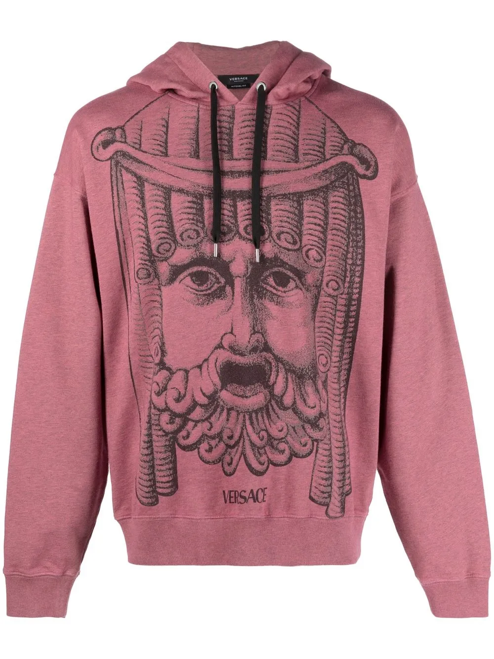 

Versace hoodie estampado - Rojo