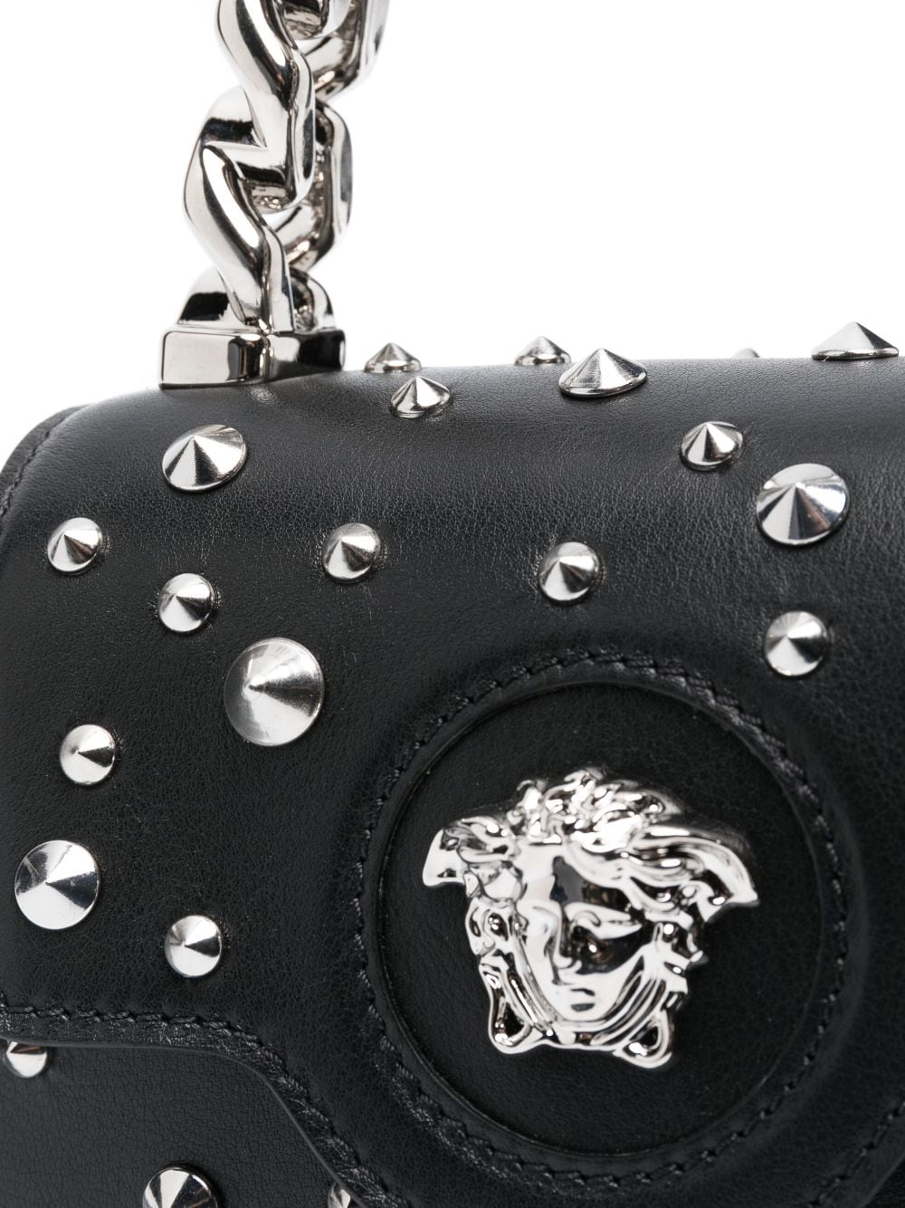 Versace La Medusa Mini Spiked Bag