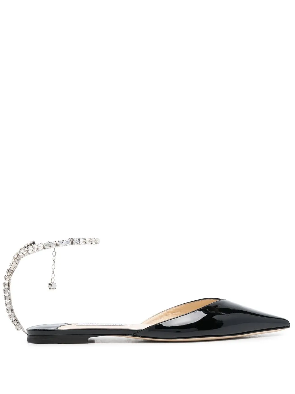 

Jimmy Choo Saeda pointed-toe mules - Black