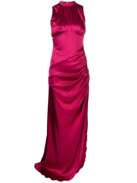 Lisa Von Tang open back corset gown