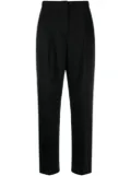 Tory Burch wool twill trousers - Black