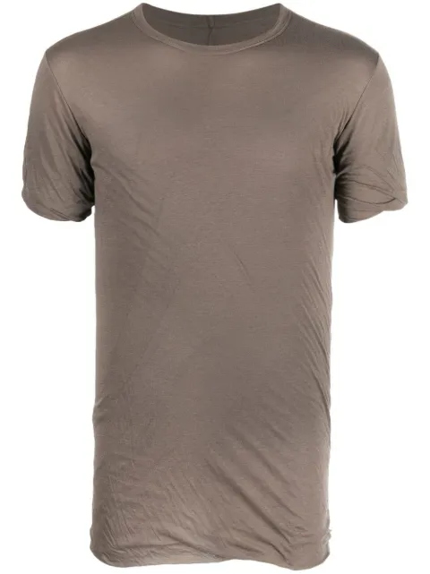 Rick Owens rolled-sleeve detail T-shirt