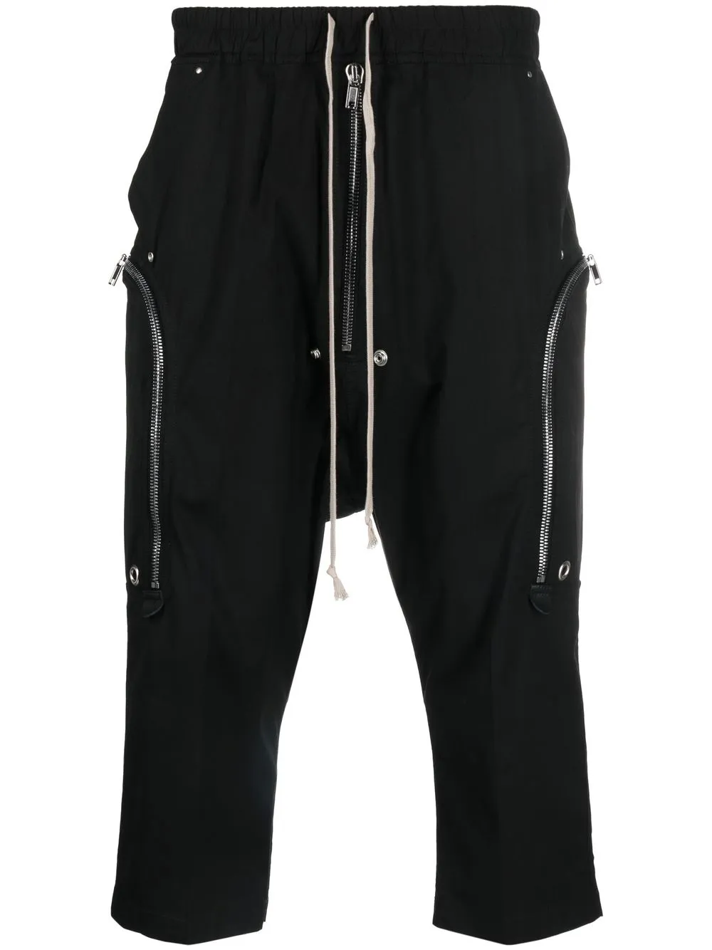 Rick Owens Cropped drawstring-waist Trousers - Farfetch