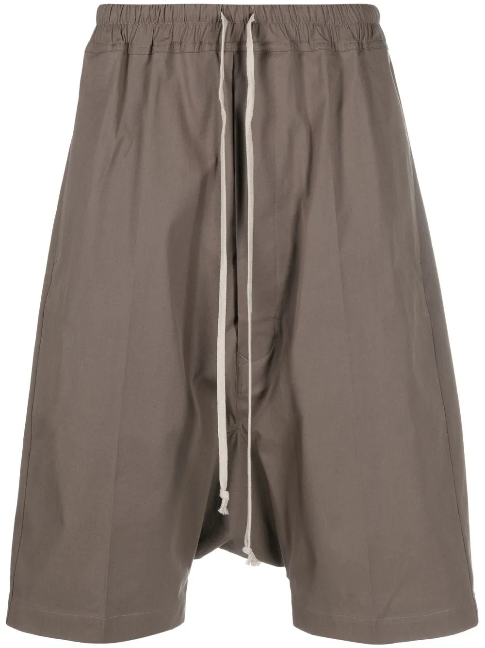 

Rick Owens drop-crotch bermuda shorts - Brown