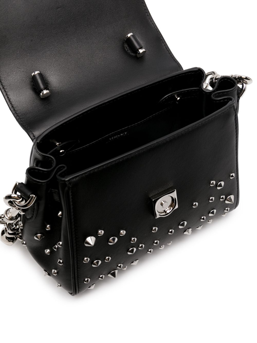 Versace Small La Medusa Studded top-handle Bag - Farfetch