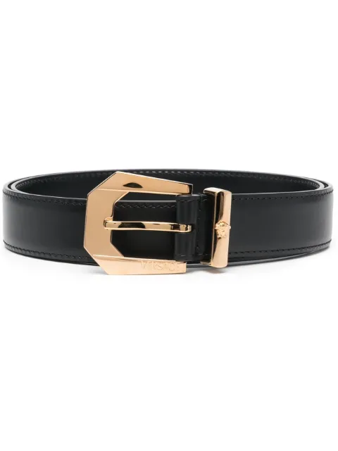 Versace Medusa leather belt