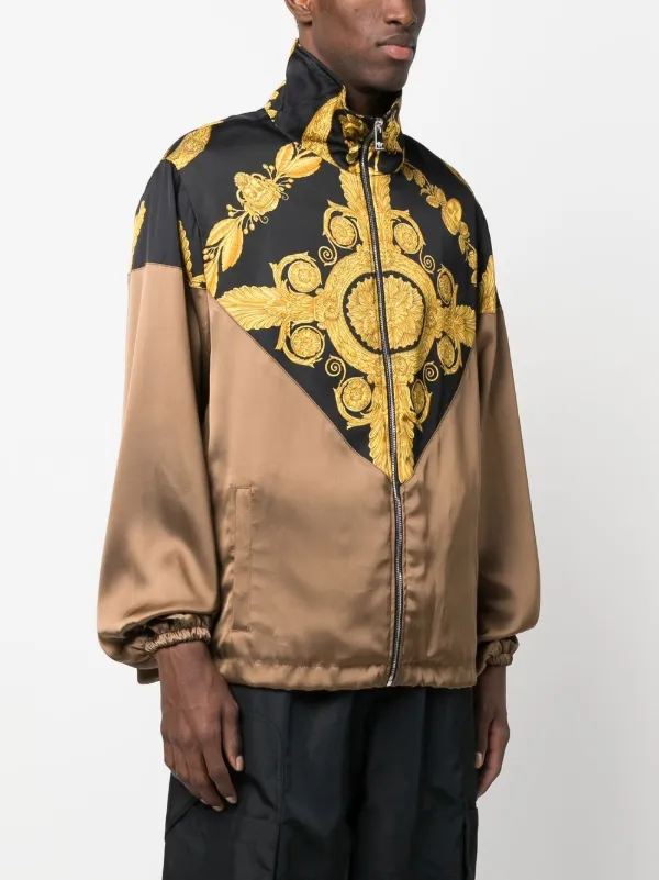 Versace Barocco Silhouette Blouson Jacket