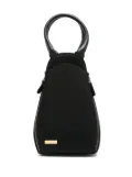 Sarah Chofakian circular-handle lunch bag - Black