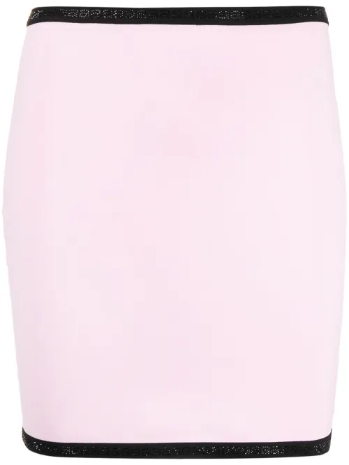 Minijupe à ornements en cristal - Alexander Wang - Modalova