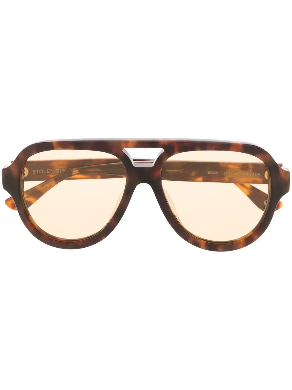 

Stolen Girlfriends Club Nevada tortoiseshell-effect sunglasses - Brown