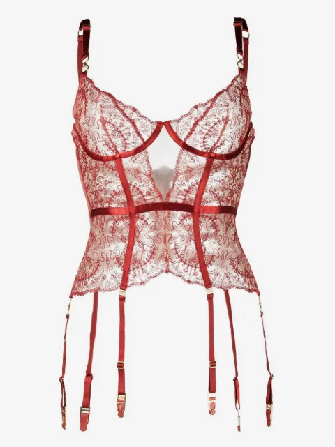 Bordelle Cymatic Basque corset bra