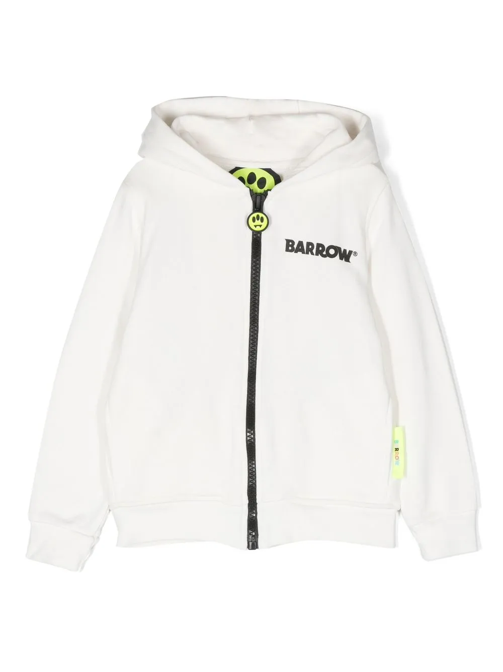 

Barrow kids logo-print detail hoodie - White