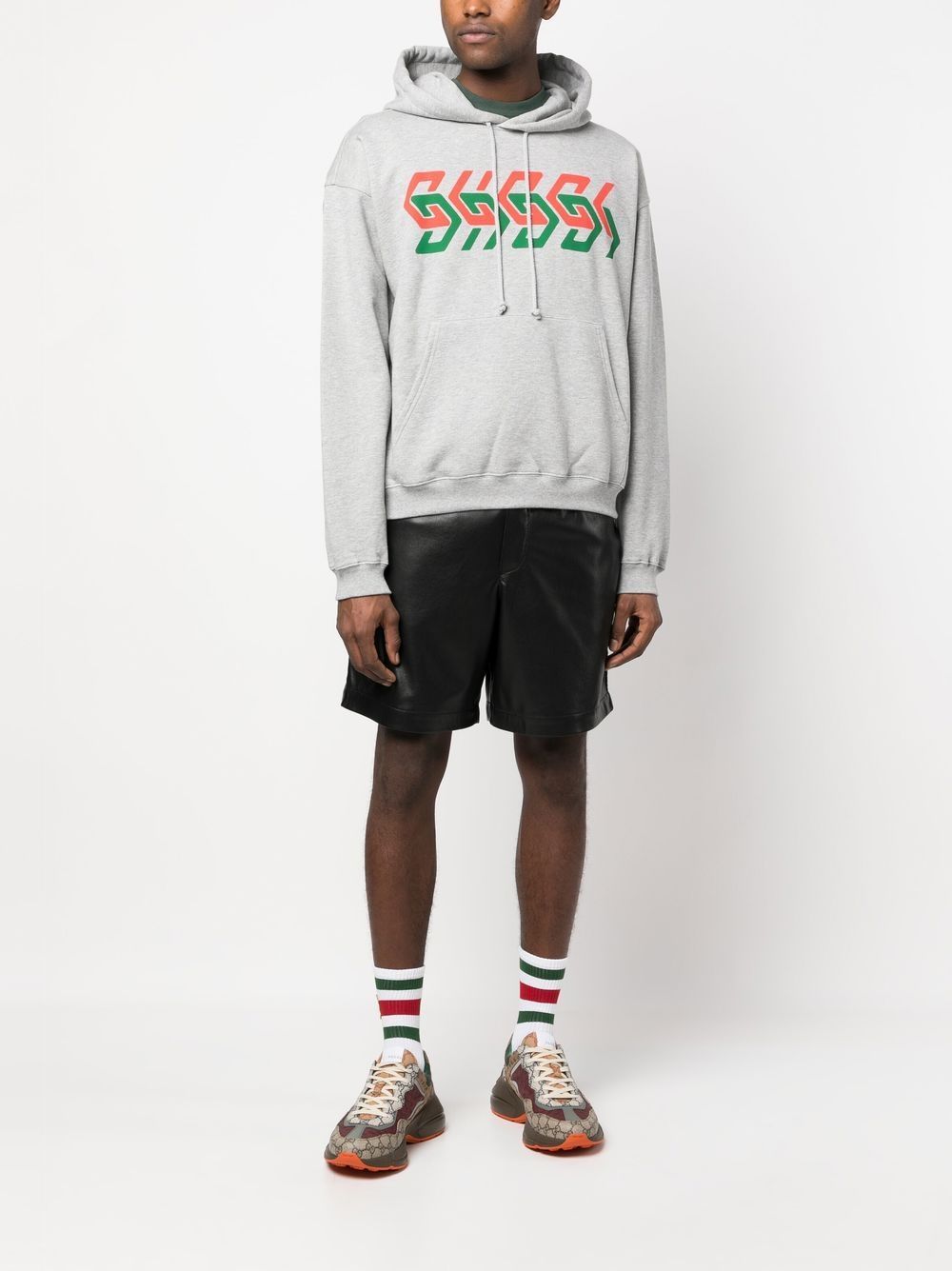 Gucci grey sweatshirt best sale