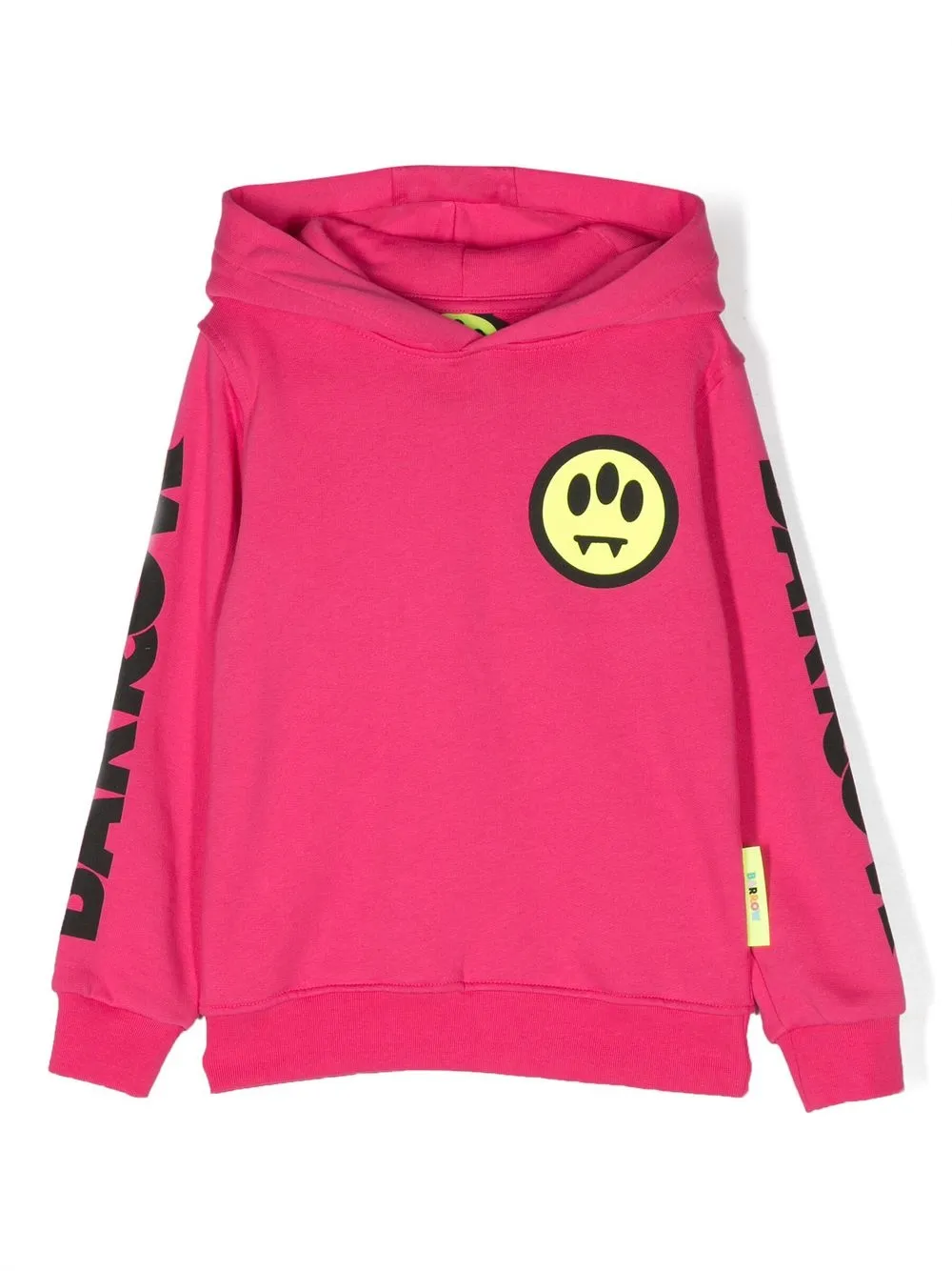 

Barrow kids logo-print hoodie - Pink