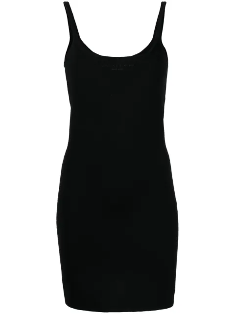 Alexander Wang embossed-logo mini dress