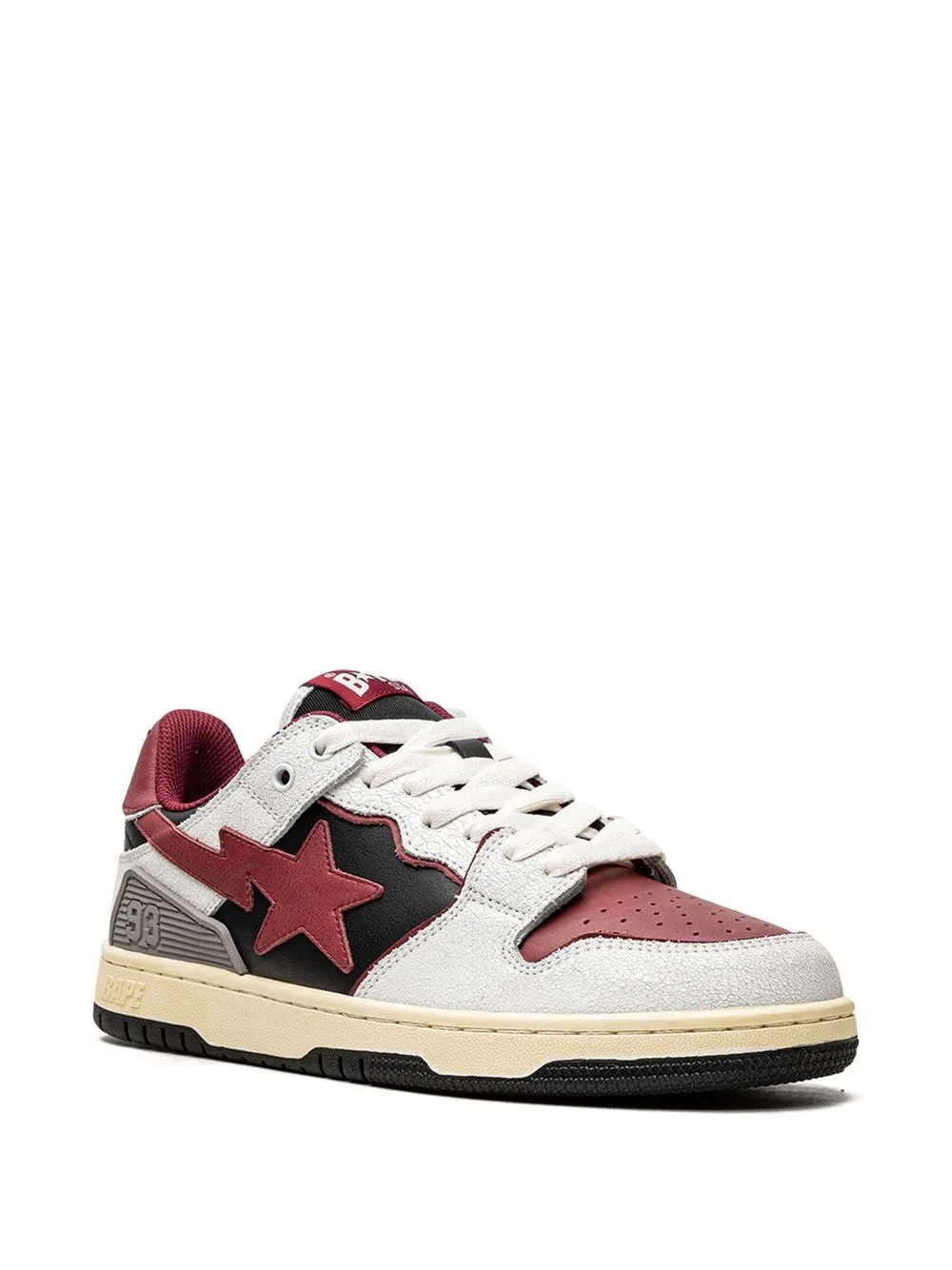 A BATHING APE® SK8 STA #4 low-top Sneakers | Red | FARFETCH