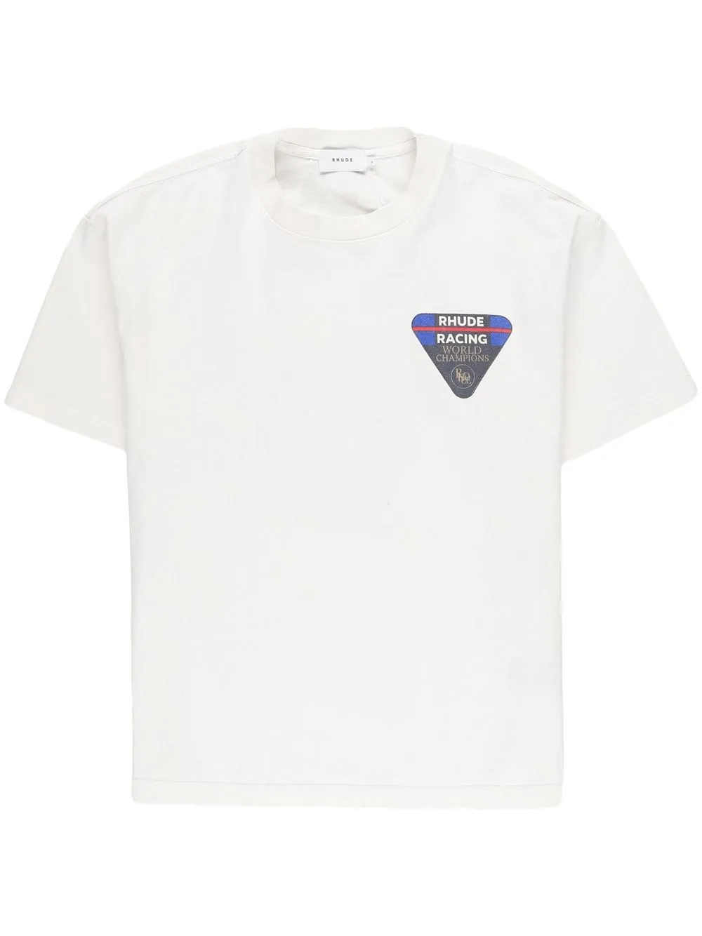 

Rhude graphic-print cotton T-Shirt - White